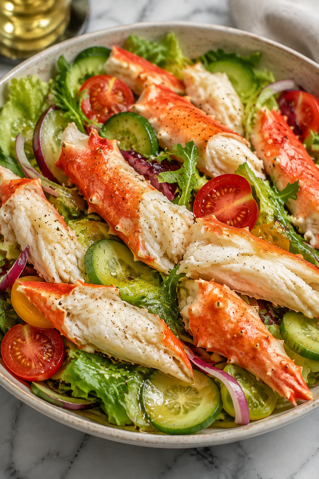 🦀 Premium King Crab Legs – Wild-Caught, Extra Large Size, Sweet & Tender Meat Seafood Feast Delivered Fresh
