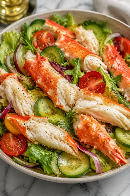 🦀 Premium King Crab Legs – Wild-Caught, Extra Large Size, Sweet & Tender Meat Seafood Feast Delivered Fresh