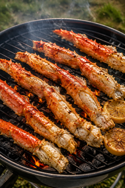 🦀 Premium King Crab Legs – Wild-Caught, Extra Large Size, Sweet & Tender Meat Seafood Feast Delivered Fresh